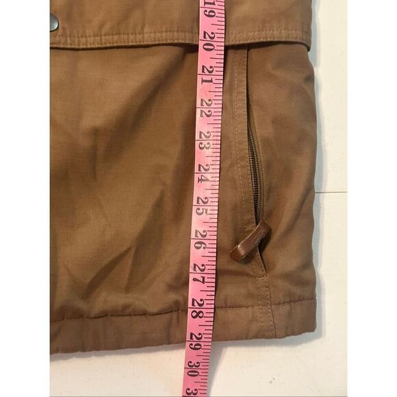 Columbia Men's Khaki Tan Insulated Thick Flannel Winter Jacket Size Medium - Picture 9 of 10